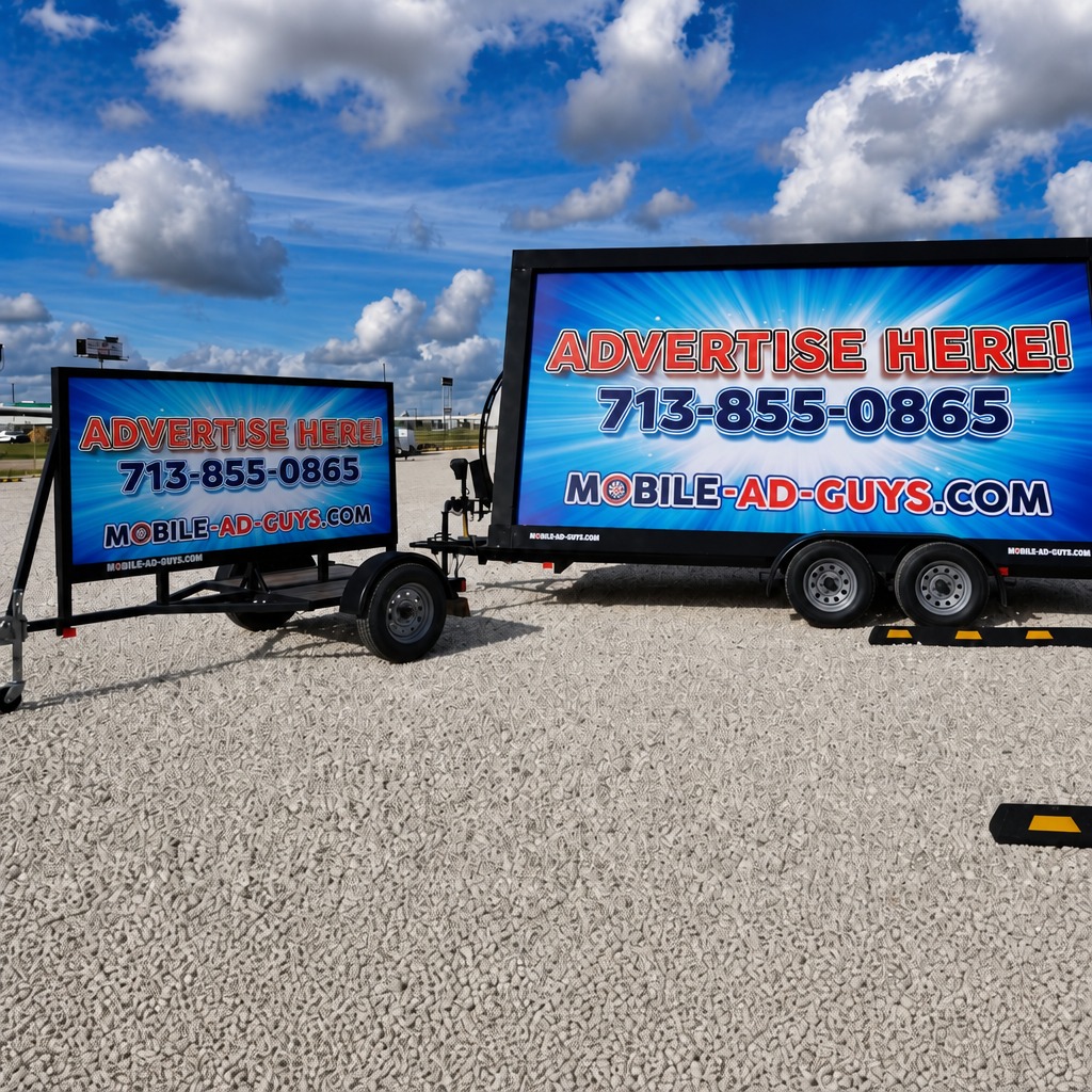 Mobile-Ad-Guys billboard trailer fleet